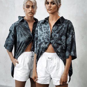 COPY - COPY - Sisters and Seekres Boyish Tie Dye Top
